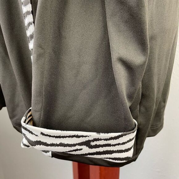 NWT Passports Dark Brown Full Zip Jacket Size M - Picture 5 of 9